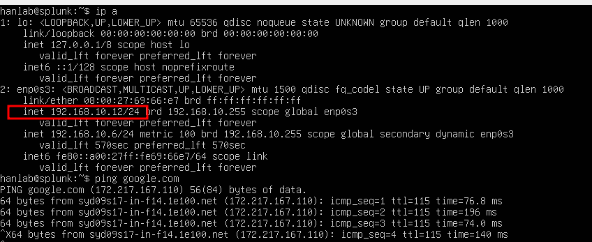 Netplan Configuration Screenshot